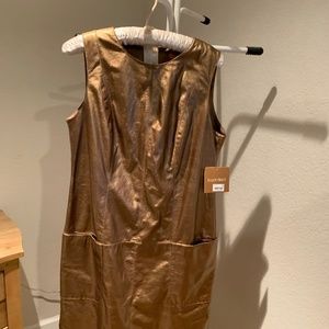 Pleather dress